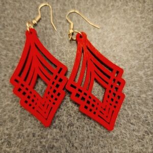 Boho Vintage Style Geometric Dangle Earrings